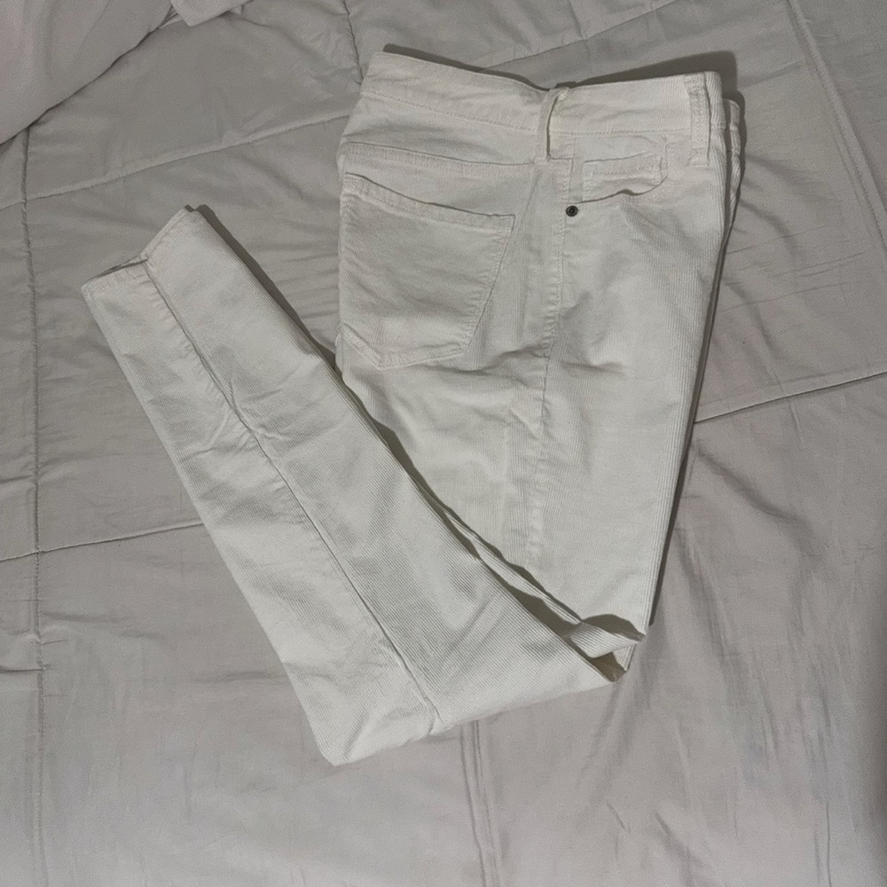 Old Navy ROCKSTAR SÚPER SKINNI  White Jeans